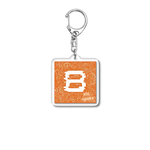 soul number8 Acrylic Key Chain