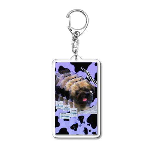 ペキニーズ🐶 Acrylic Key Chain