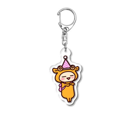 ベ〇立ちびみもち Acrylic Key Chain