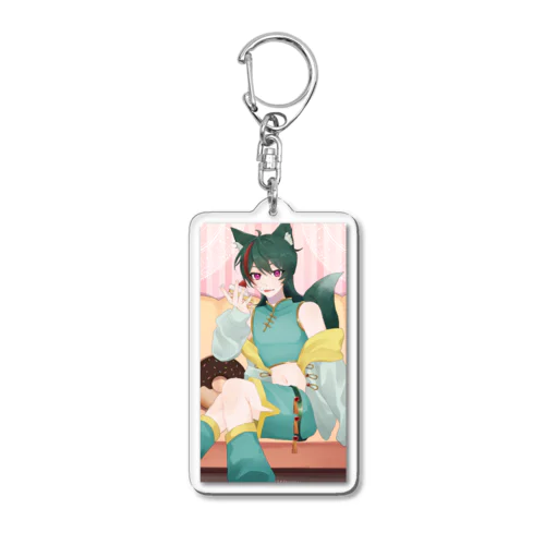 お誕生日チャイナとーい Acrylic Key Chain