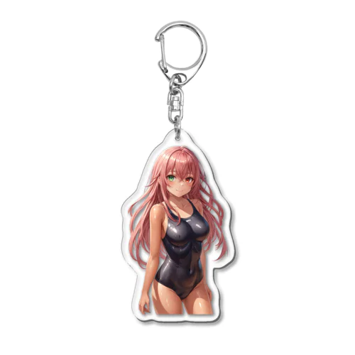 スクール水着 Acrylic Key Chain