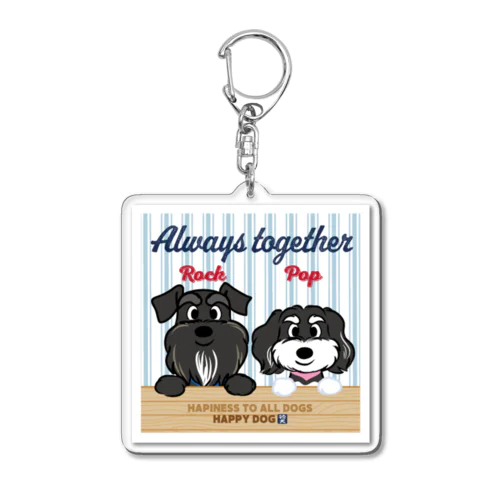 ROCK&POP Acrylic Key Chain