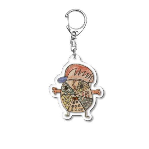 ピザくん Acrylic Key Chain