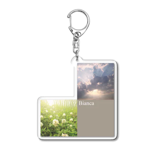 Bianca Acrylic Key Chain