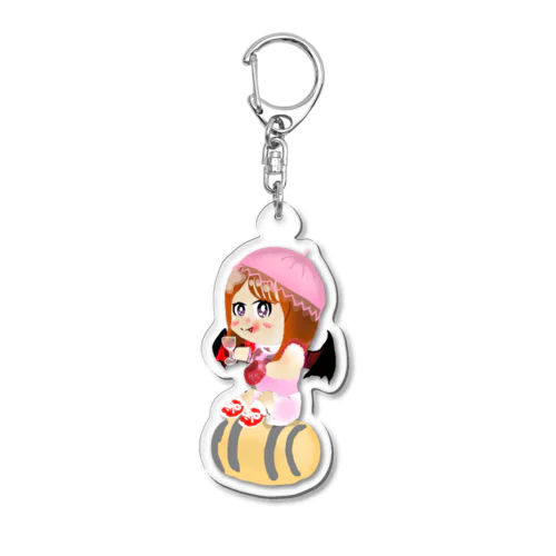 にしやまさん Acrylic Key Chain