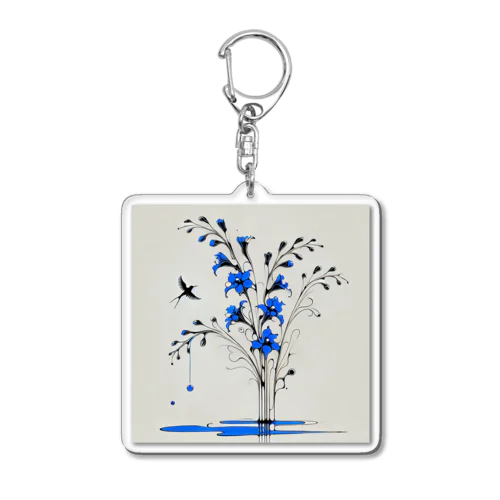 ブルーム・エレガンス Acrylic Key Chain