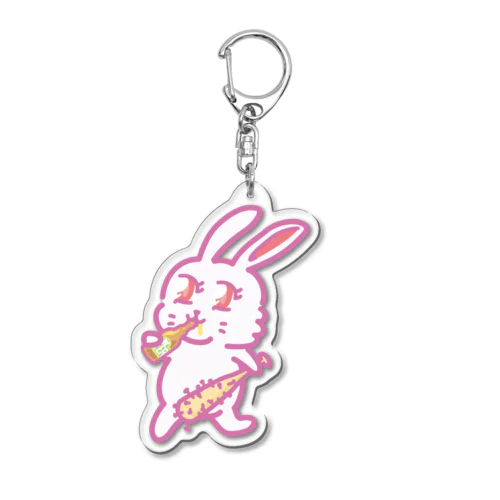 うさぎやま光一郎の町内パトロール Acrylic Key Chain