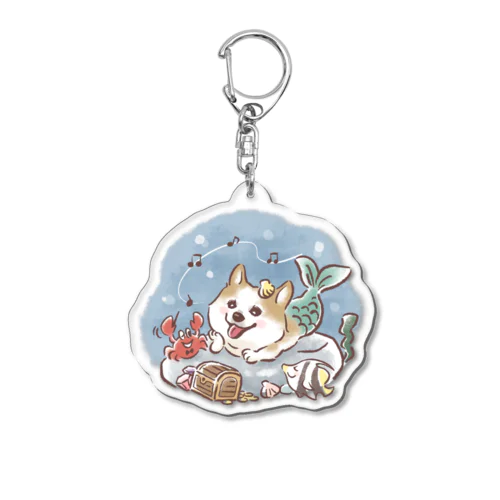 うちの子はマーメイド Acrylic Key Chain