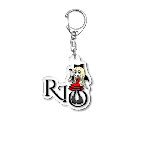 魔Rioちゃん Acrylic Key Chain