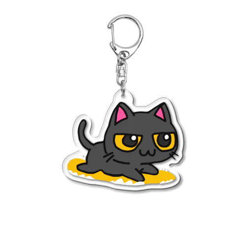 猫太サーフィン Acrylic Key Chain