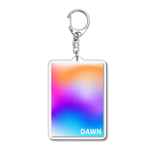 DAWN_Second Collection_Only Gradient C Acrylic Key Chain