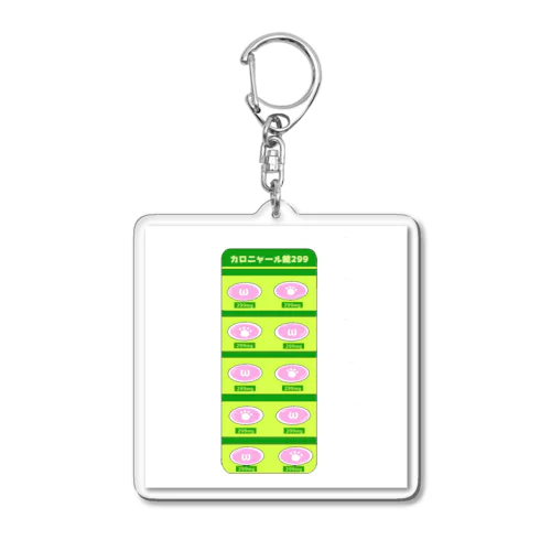 カロニャール299mg Acrylic Key Chain