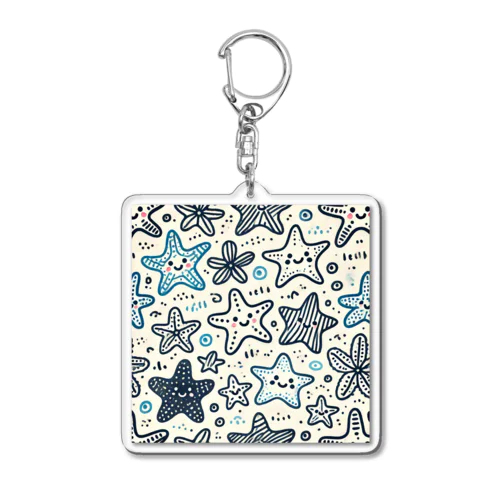 ヒトデくん Acrylic Key Chain