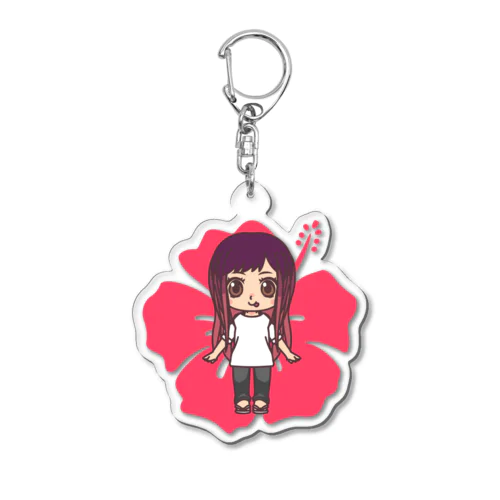 なあつ沖縄グッズ Acrylic Key Chain