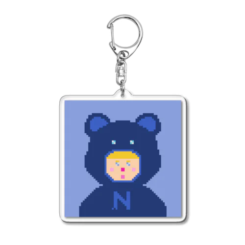 BLUE BEAR N. Acrylic Key Chain