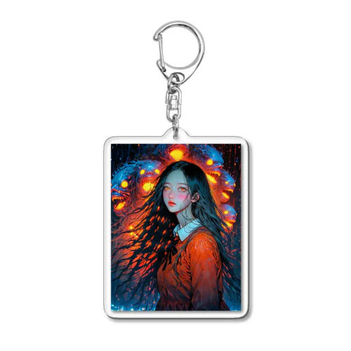 「深淵の囁き」ホラースタイルアイテム Acrylic Key Chain