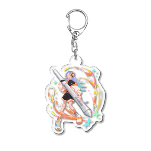 ルリィちゃん Acrylic Key Chain