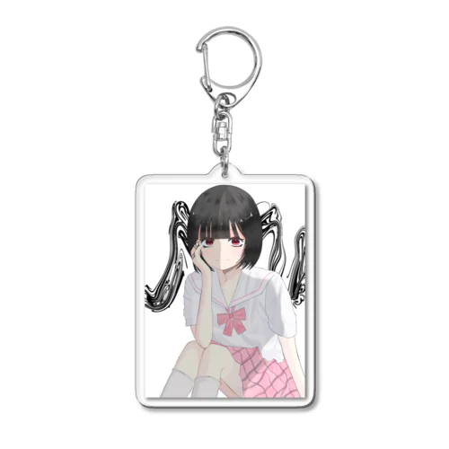 ミステリアスガール Acrylic Key Chain