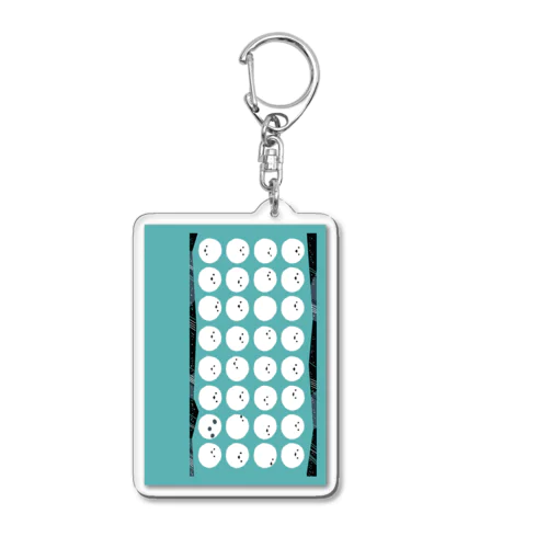 営業部長シマエナガ Acrylic Key Chain