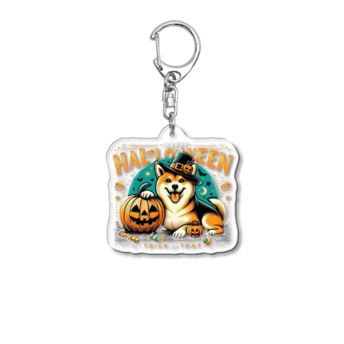 DOG x HALLOWEEN 02 Acrylic Key Chain