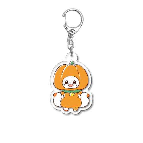 パンプキンてnこ Acrylic Key Chain