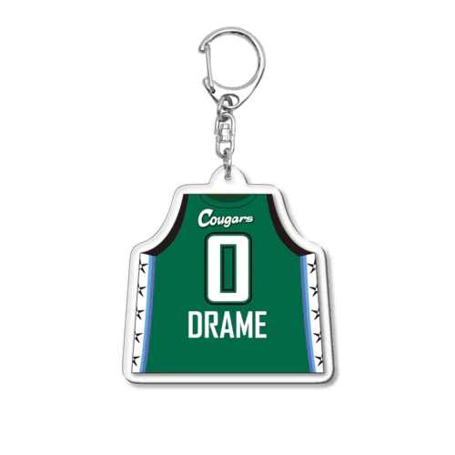  #00 ダラーメ マレム ドイ：アクリルキーホルダー（ユニフォーム） Acrylic Key Chain