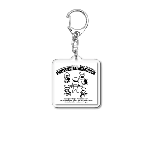 クロスハートレンジャー Acrylic Key Chain