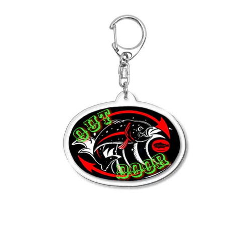 悠長ブランド【アウトドア】アクリルキーホルダー Acrylic Key Chain