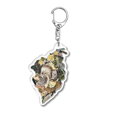 コラージュ Acrylic Key Chain