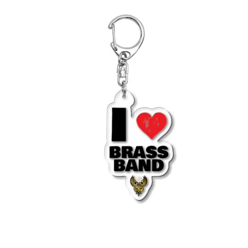 アイラブ Acrylic Key Chain
