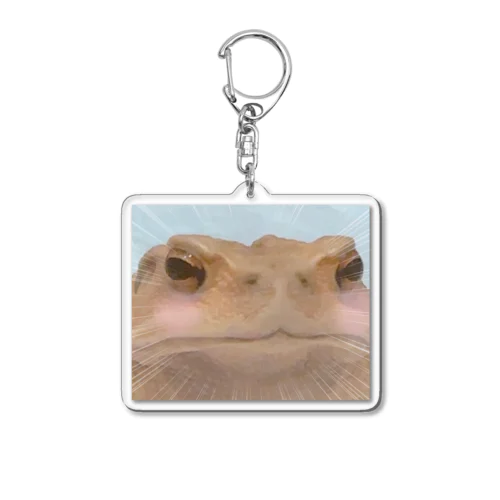 驚く がまくん  Acrylic Key Chain