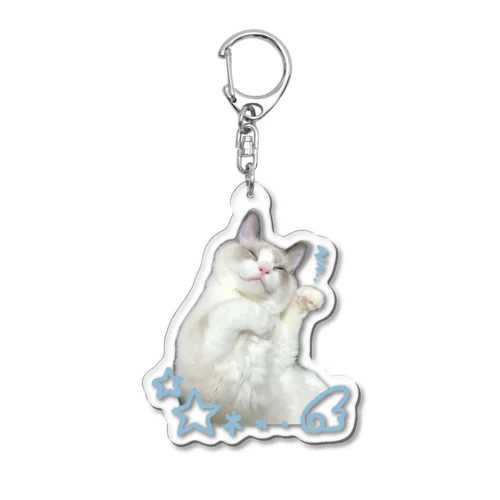 ラグドールのルイ子猫Verアクキー Acrylic Key Chain