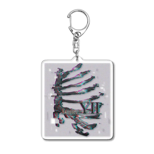 rib cage Acrylic Key Chain