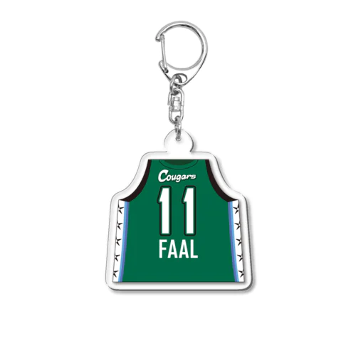 #11 ファール アミナタ：アクリルキーホルダー（ユニフォーム） Acrylic Key Chain