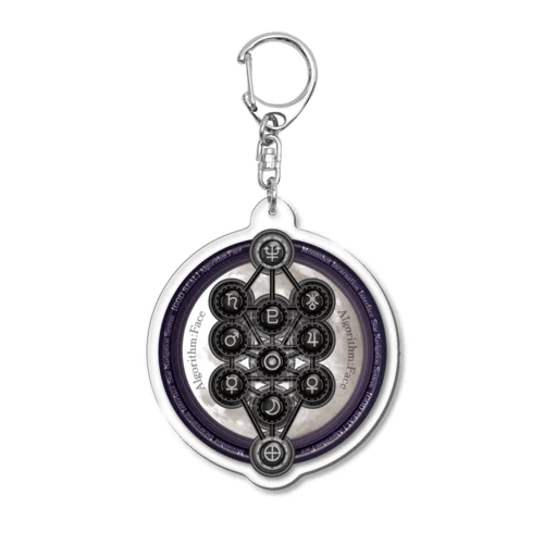 【GOD SEAL】 DESIGN｜00｜Face｜ Acrylic Key Chain