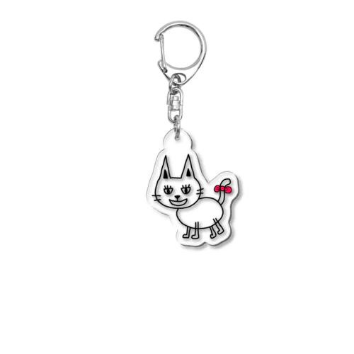 ねこ(๑ↀᆺↀ๑)✧ Acrylic Key Chain