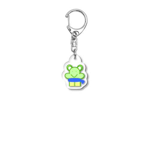 カエルなのかなんなのか Acrylic Key Chain