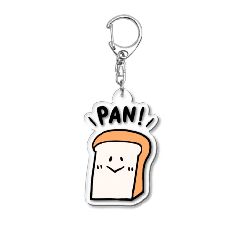 食パンのPANくん。 アクリルキーホルダー