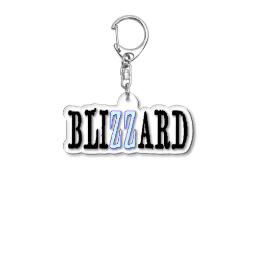 BLIZZARD(英字＋１シリーズ) Acrylic Key Chain