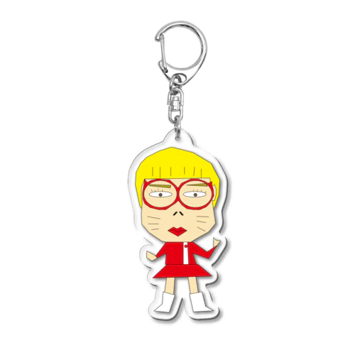 人気VTuber ちゃんまゆ Acrylic Key Chain