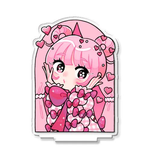 💖🎀 pink girl 🎀💖 アクリルスタンド