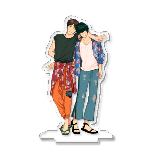 仁秋-夏のよそおい Acrylic Stand