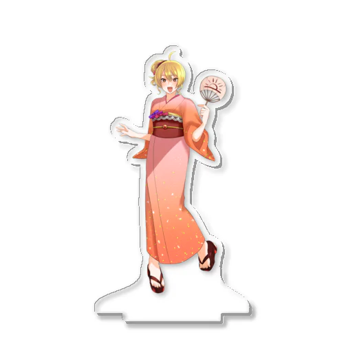 浴衣石蕗なのはアクスタ Acrylic Stand