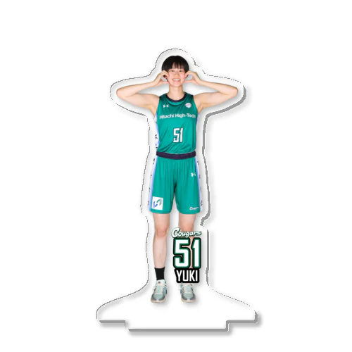 #51 中野 由希 : アクリルスタンド（全身） Acrylic Stand