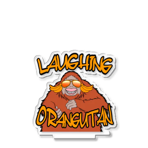 LAUGHING ORANGUTAN アクリルスタンド