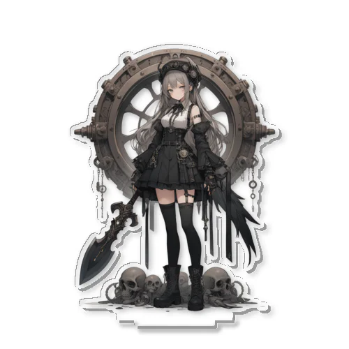 STeAMPuNK+GOTHiCGiRL_00001 Acrylic Stand