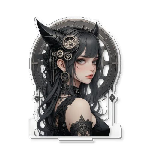 STeAMPuNK+GOTHiCGiRL_00002 Acrylic Stand