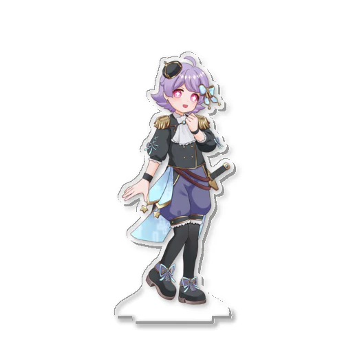 アクリルスタンド　もふもろいど！はまちくん Acrylic Stand
