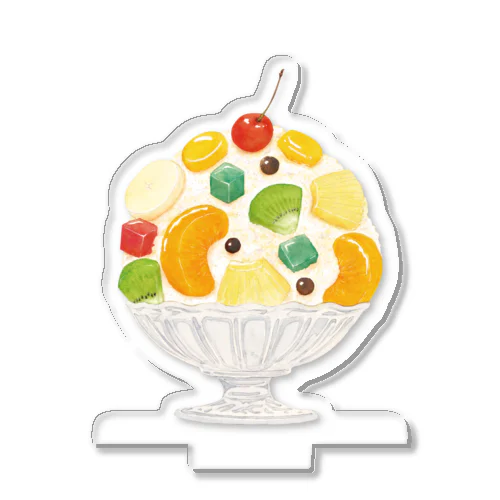 Yummy fruit shaved ice Acrylic Stand