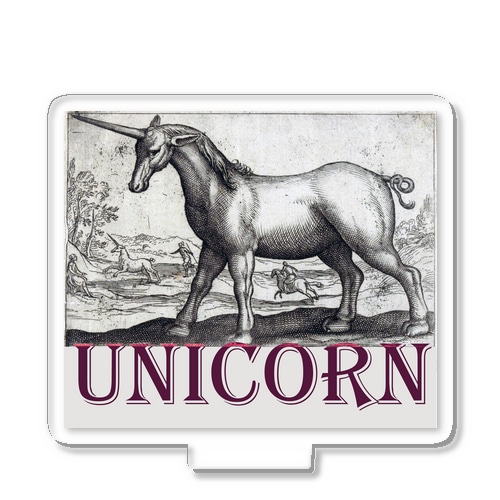 UNICORN, Antonio Tempesta, in or before 1650 Acrylic Stand